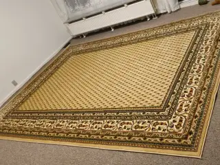 Orientalsk Lotos MIR Tæppe – 240 x 340 cm – Beige