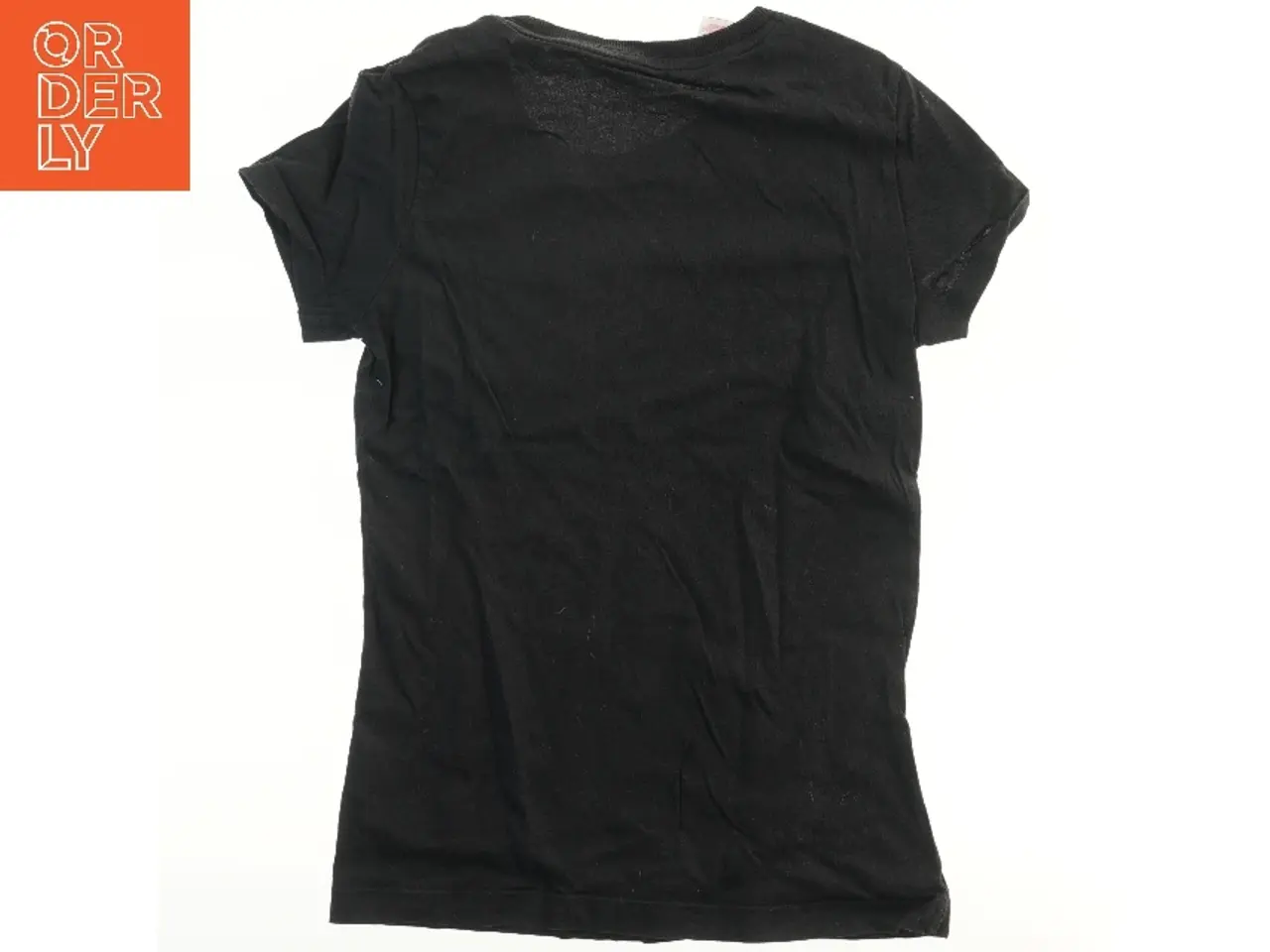Billede 2 - Sort T-shirt med logo fra Adidas (str. 164)