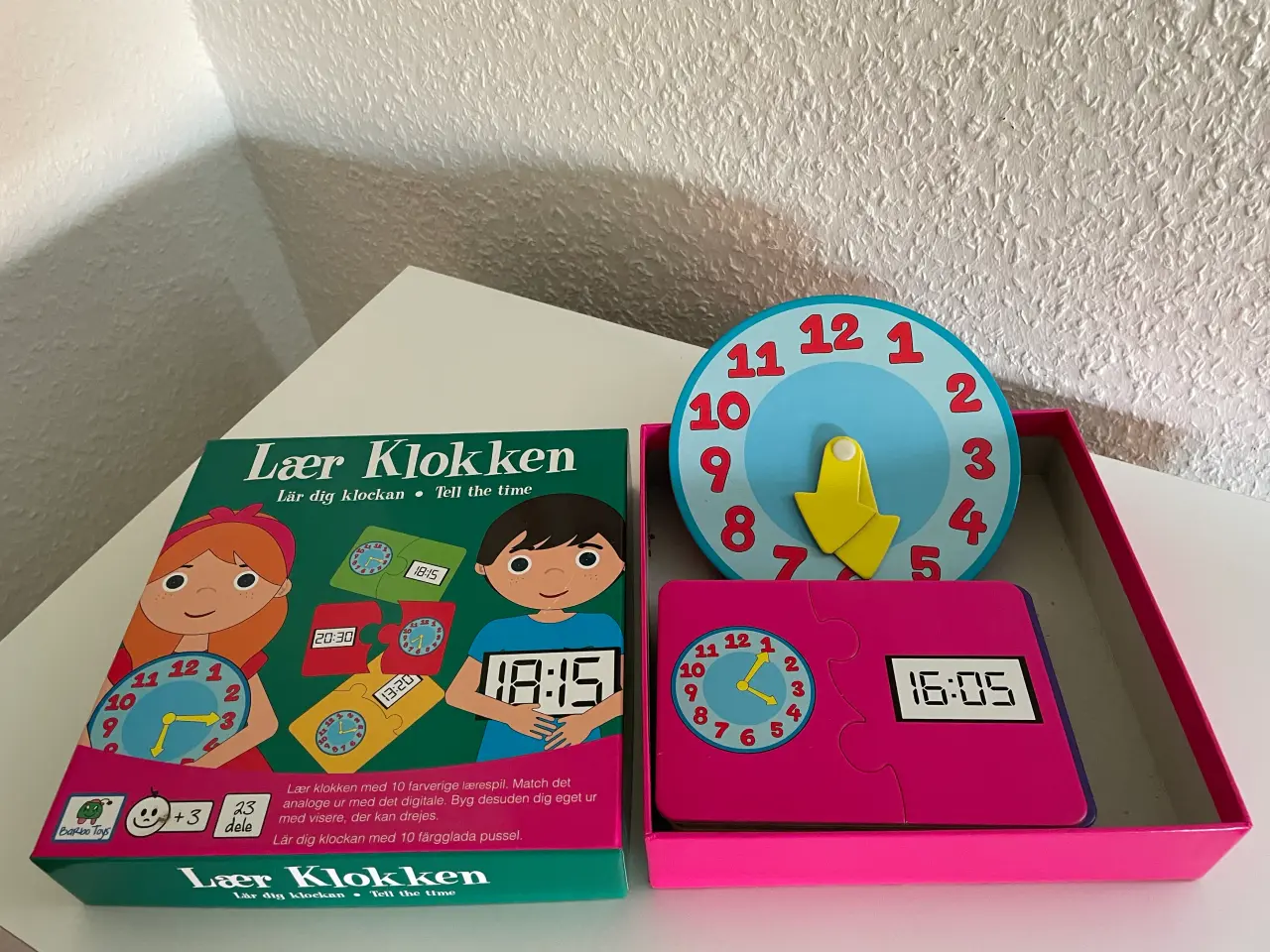 Billede 1 - Spil lær klokken