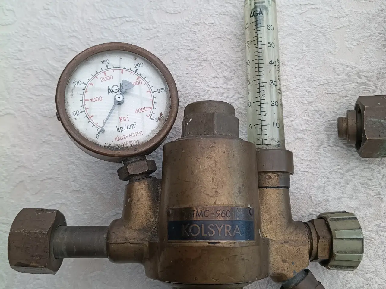 Billede 2 - 2 x Ældre manometer 