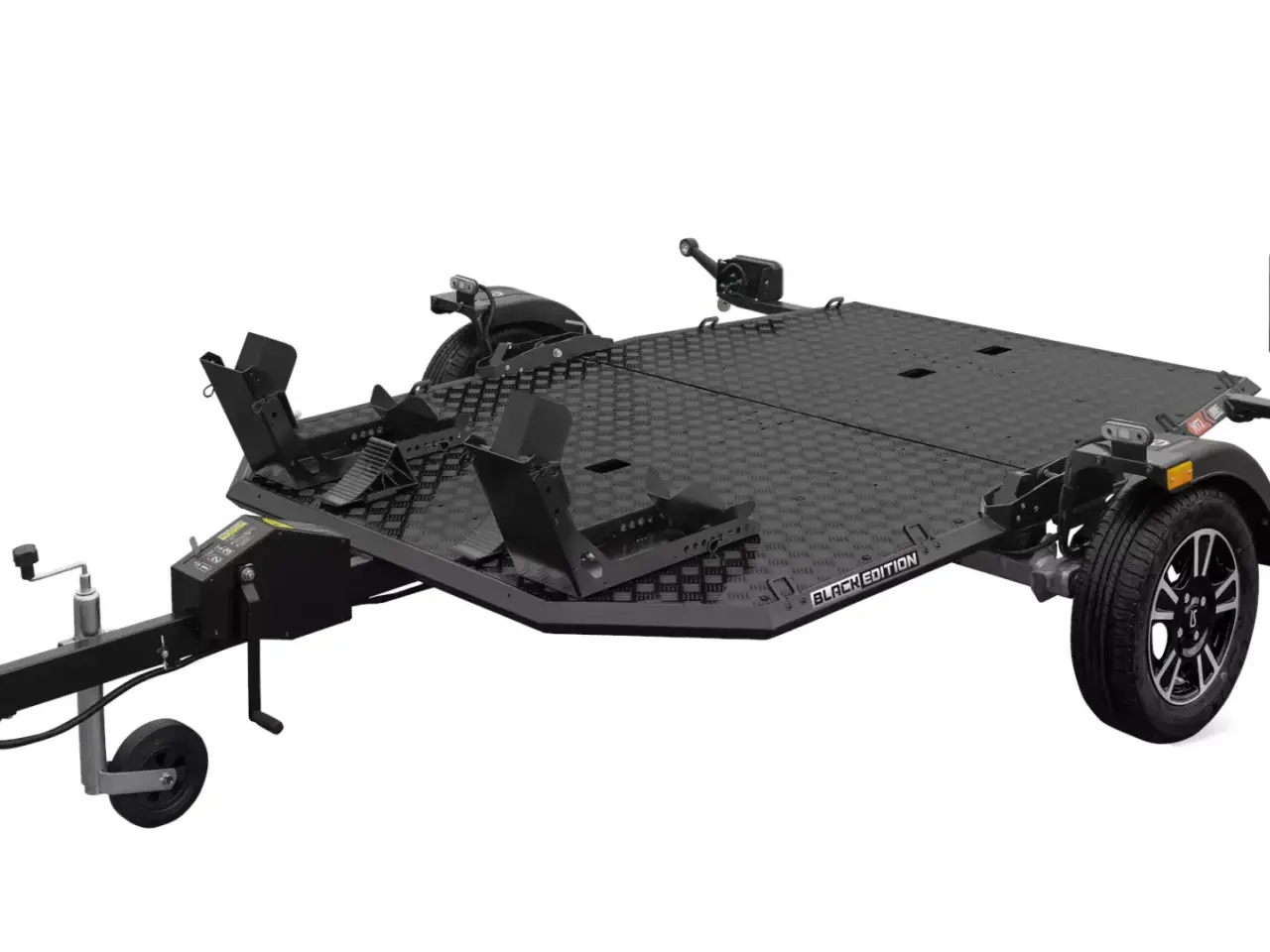 Billede 1 - Lorries MT-2 Black Edition Trailer til to motorcykler MT-2