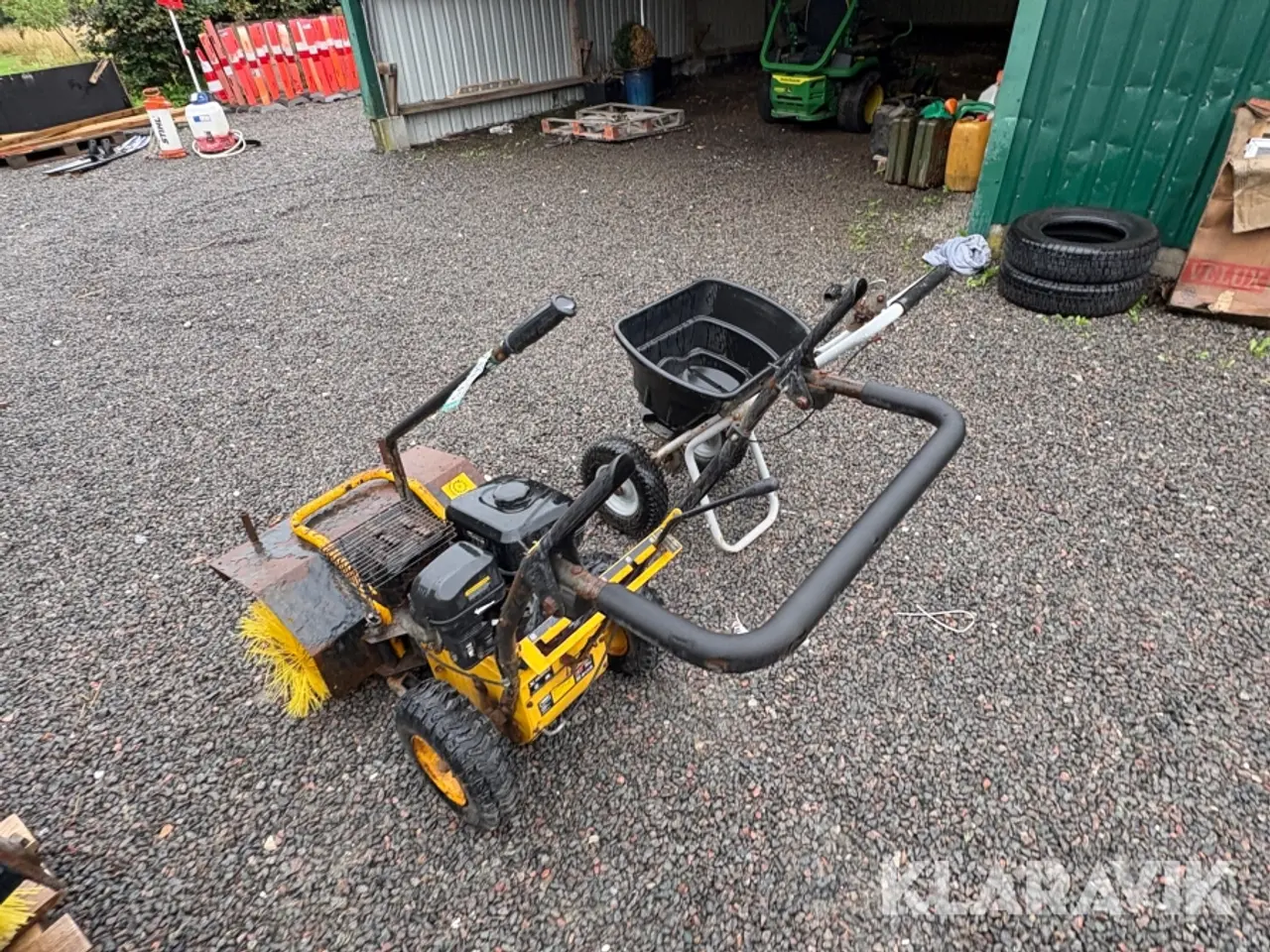 Billede 4 - Fejemaskine og Saltspreder Texas / Hecht TG725S