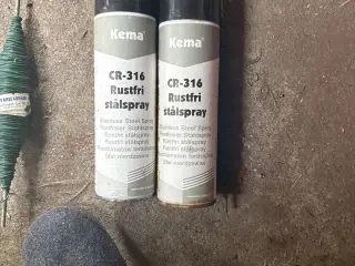 Rustfri stålspray