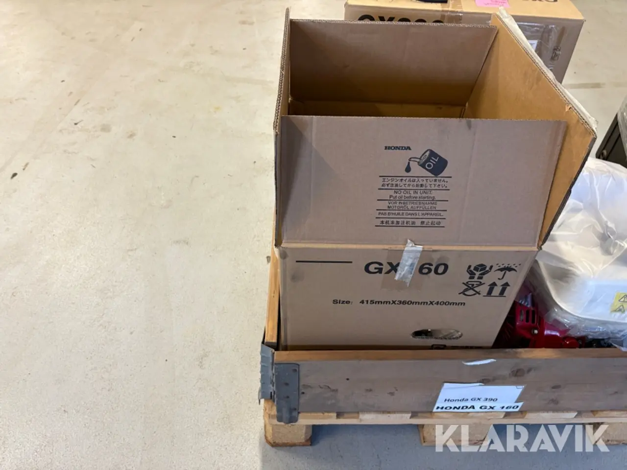 Billede 2 - Motor Honda GX160 - 1 styk
