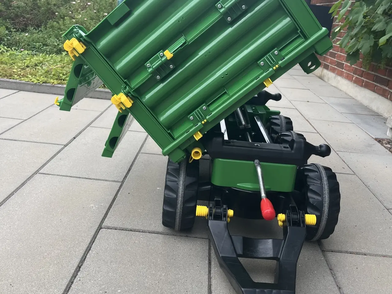 Billede 3 - John Deere pedaltraktor med stor tipvogn – luksusm