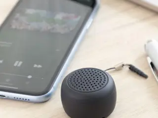Bluetooth-højttaler mini - Miund, genopladelig (sort)