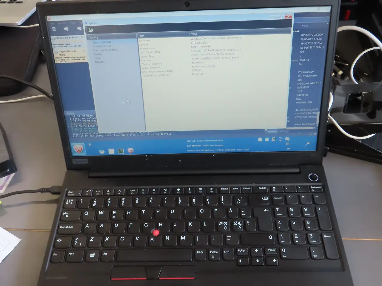 Billede 1 - Bærbar LENOVO E15