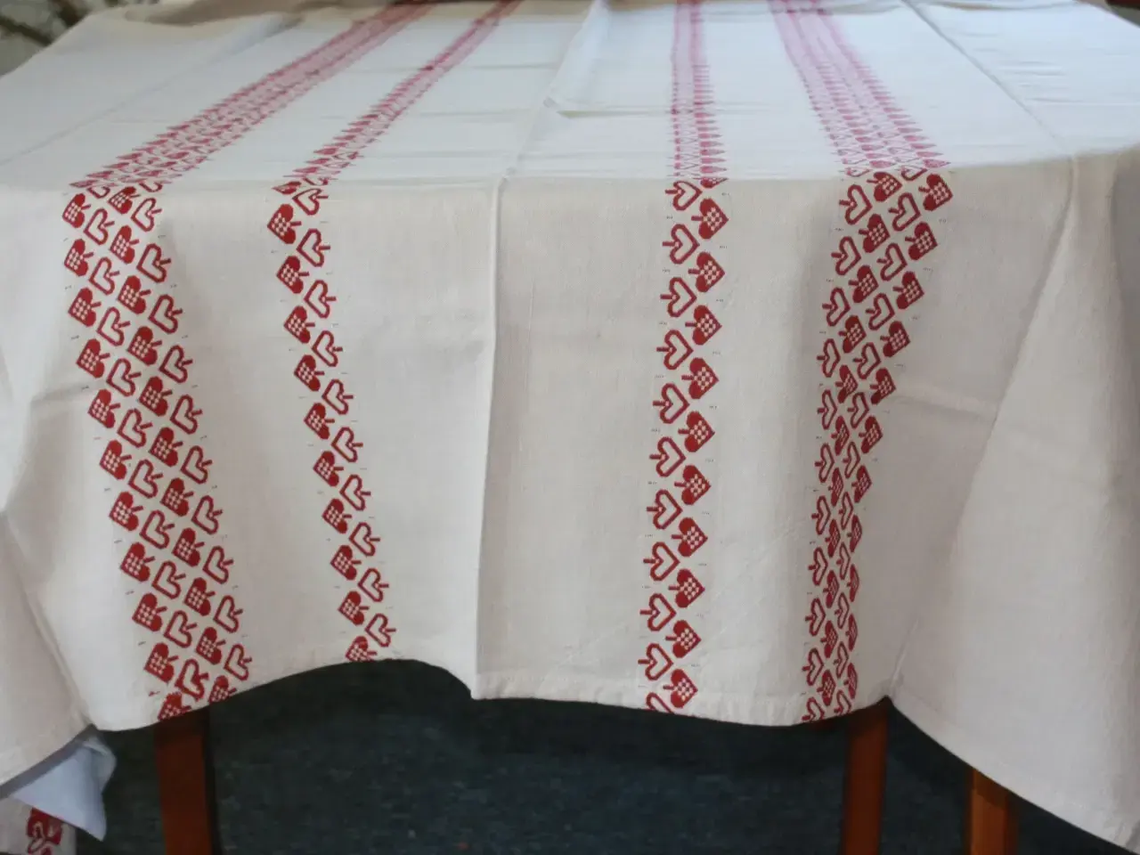 Billede 1 - Juledug "Home art" 130 x 250 cm