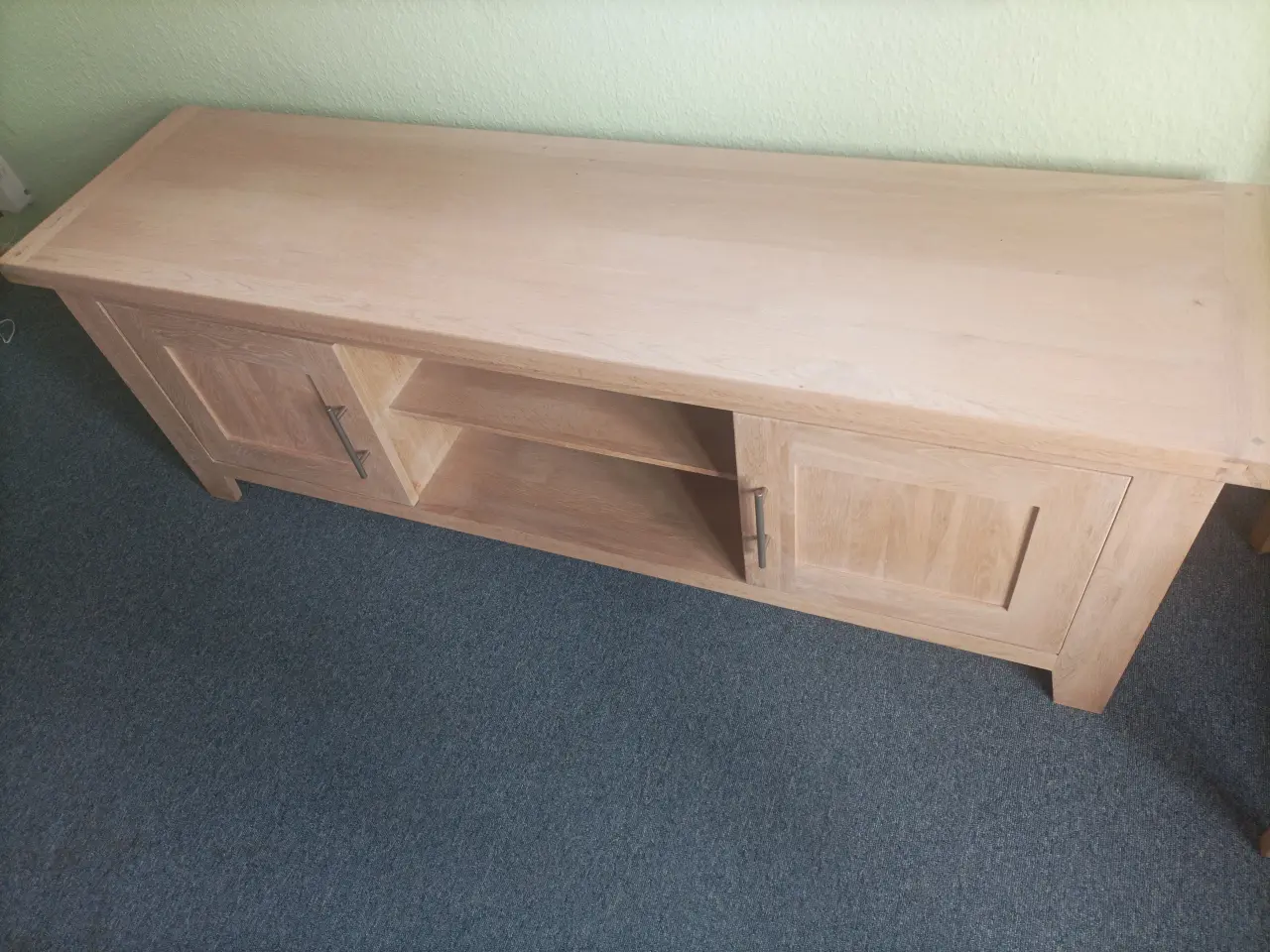Billede 1 - TV Bord I Hvid Eg