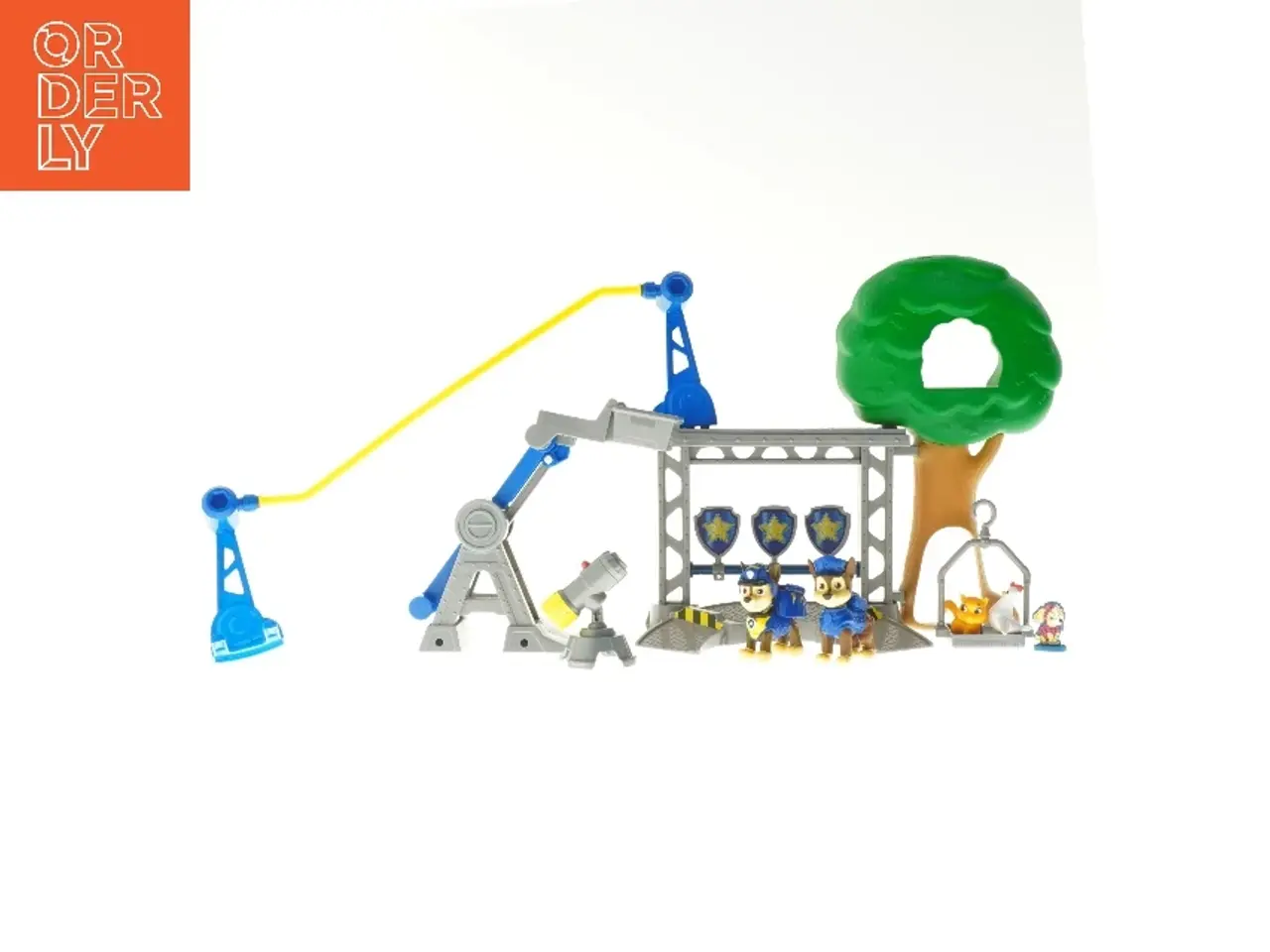 Billede 1 - Legetøjsstation med figurer fra Paw Patrol (str. 28x27 cm)