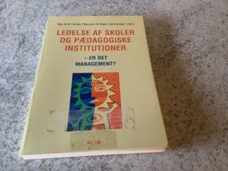 Ledelse af skoler og pædagogiske institutioner