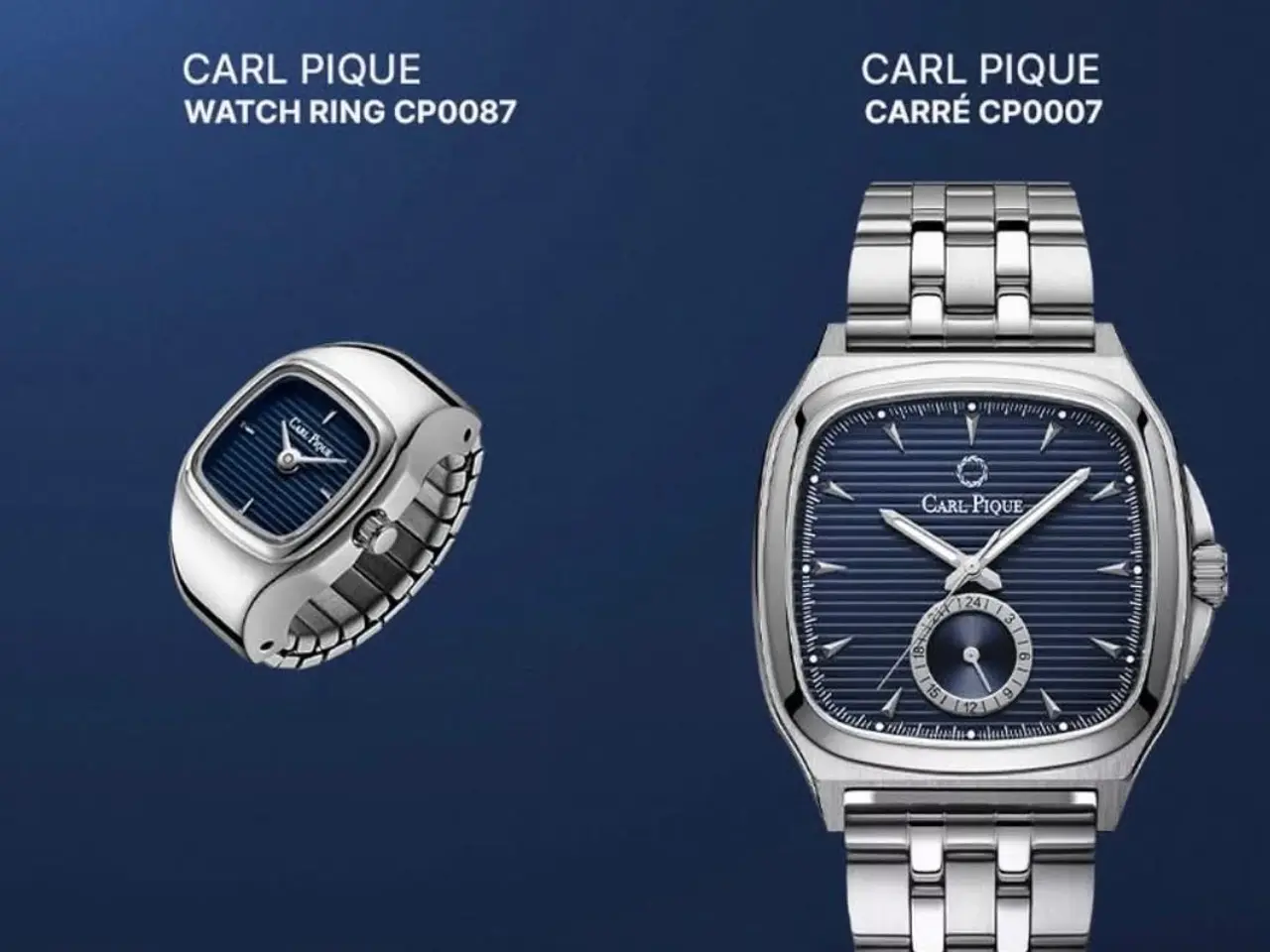 Billede 1 - Carl pique ur og Watch ring