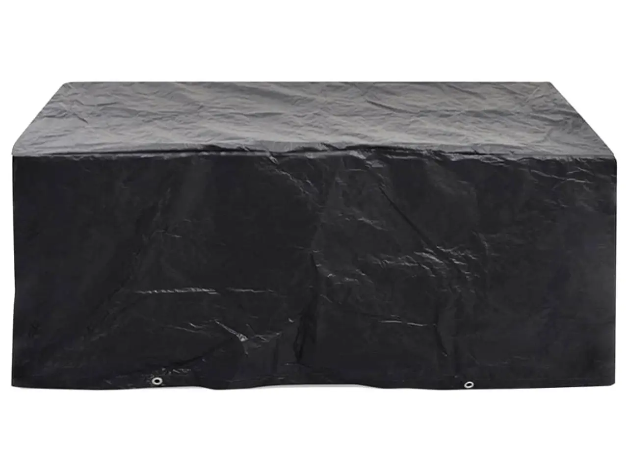 Billede 3 - Havemøbelovertræk med 8 snørehuller - 242×162×100 cm, sort