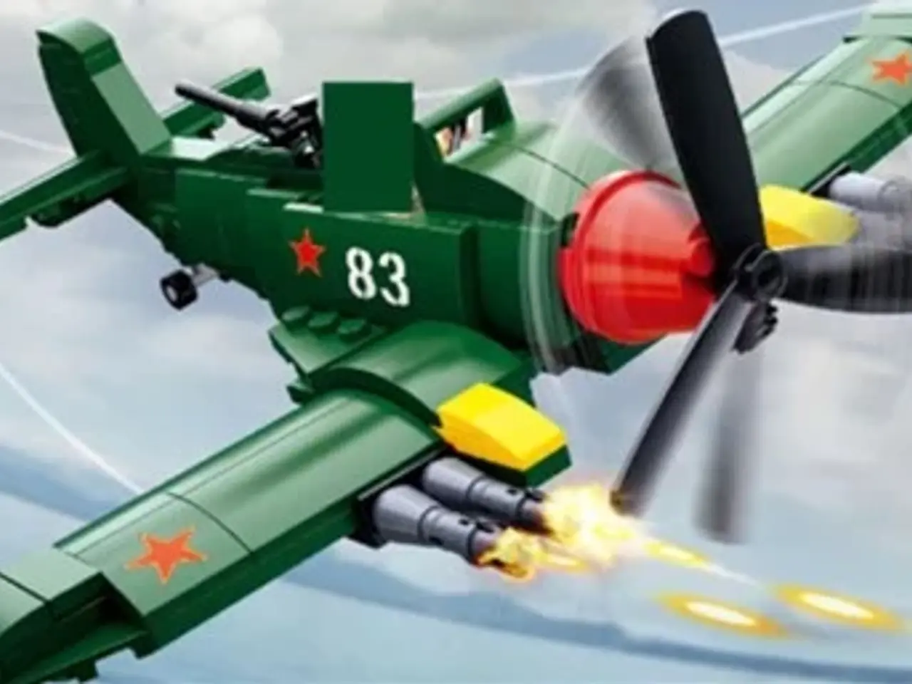 Billede 2 - Fly militær WW2 USSR Sovejetunionen Rusland