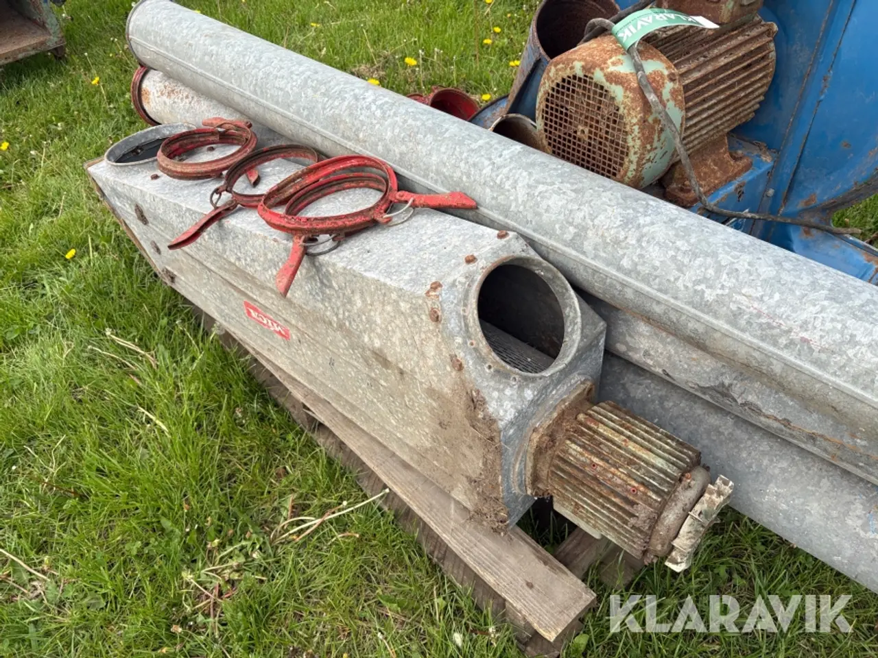 Billede 8 - Kornblæser og rør Kongskilde TRL 75