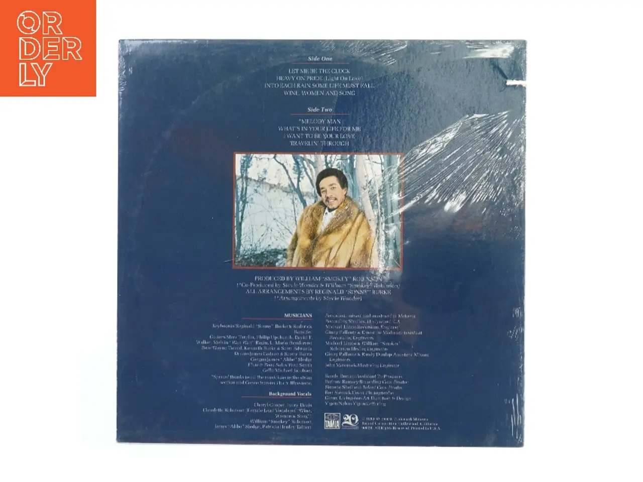 Billede 2 - Smokey Robinson Warm Thoughts LP fra Tamla (str. Ø. 30 cm)