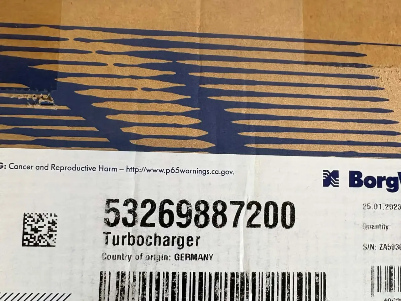 Billede 3 - Volvo Penta KAD300 K26 turbolader