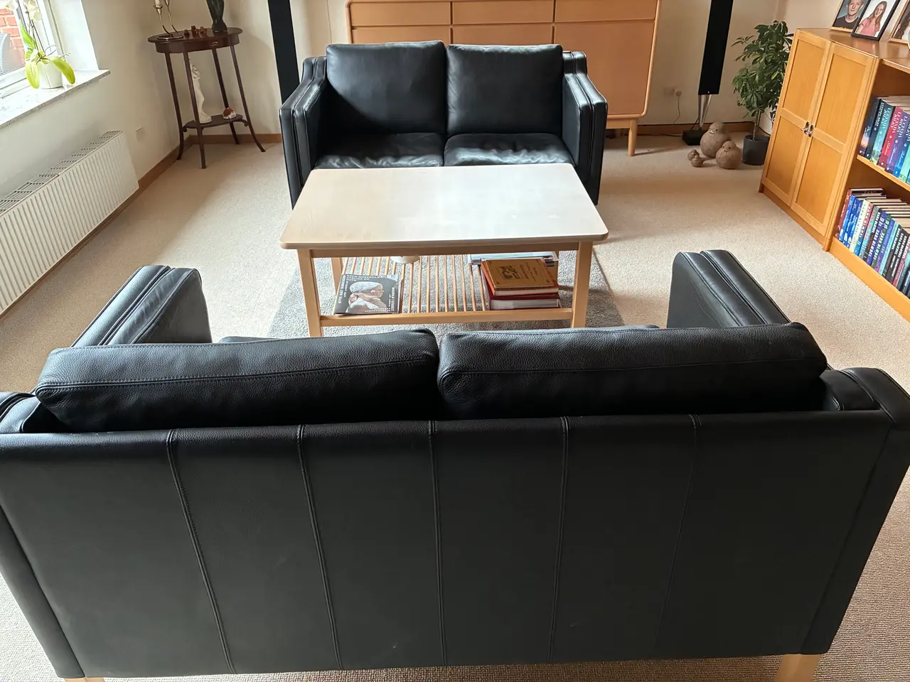 Billede 1 - Sofasæt med sofabord sælges