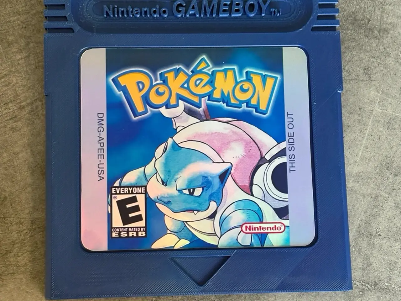 Billede 2 - Pokémon Blue Game Boy dekoration med Blastoise