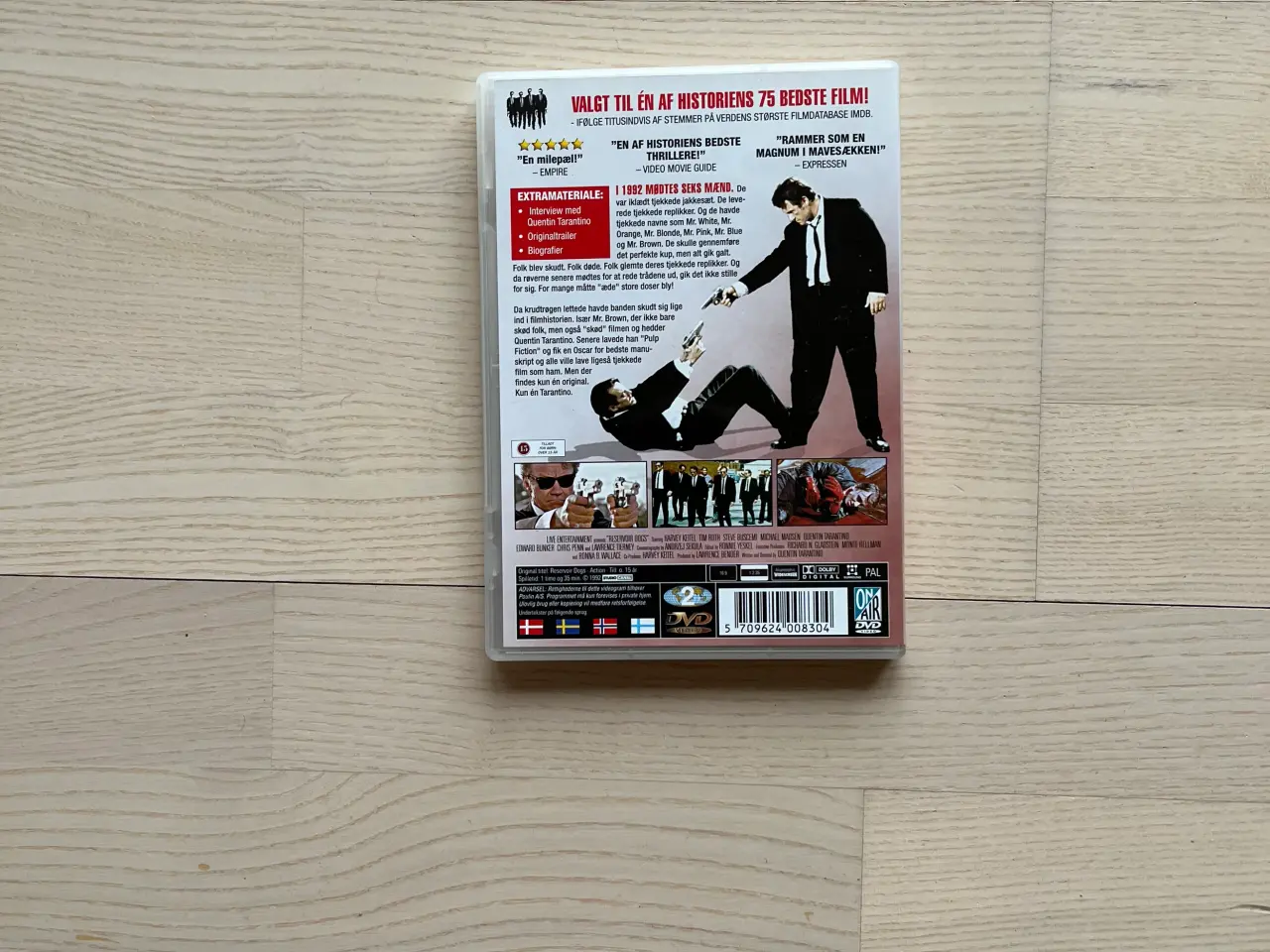 Billede 1 - Reservoir Dogs/Håndlangerne - dvd