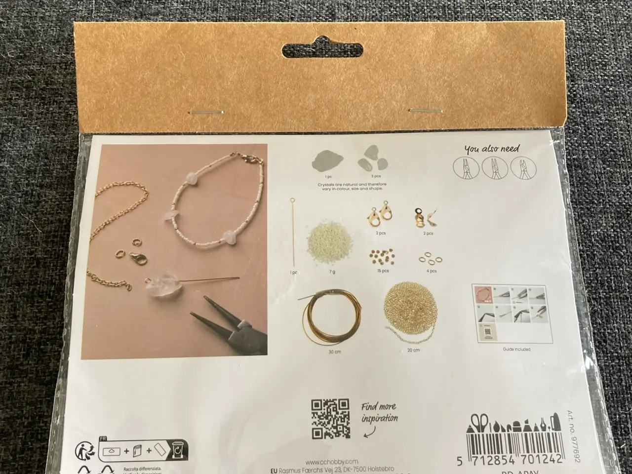 Billede 2 - DIY smykkesæt - 2 armbånd