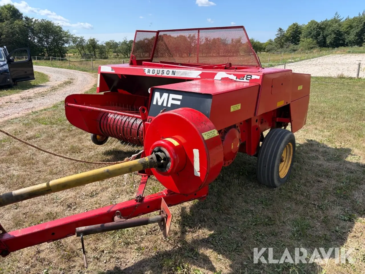 Billede 4 - Ballepresser Massey Ferguson 128