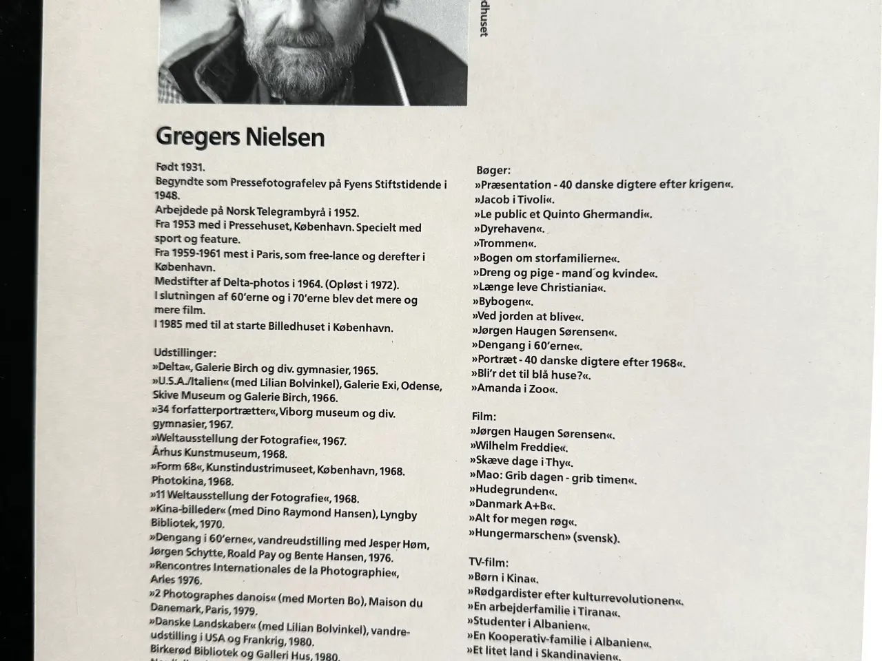 Billede 3 - Gregers Nielsen – Billeder til tiden 1948-88