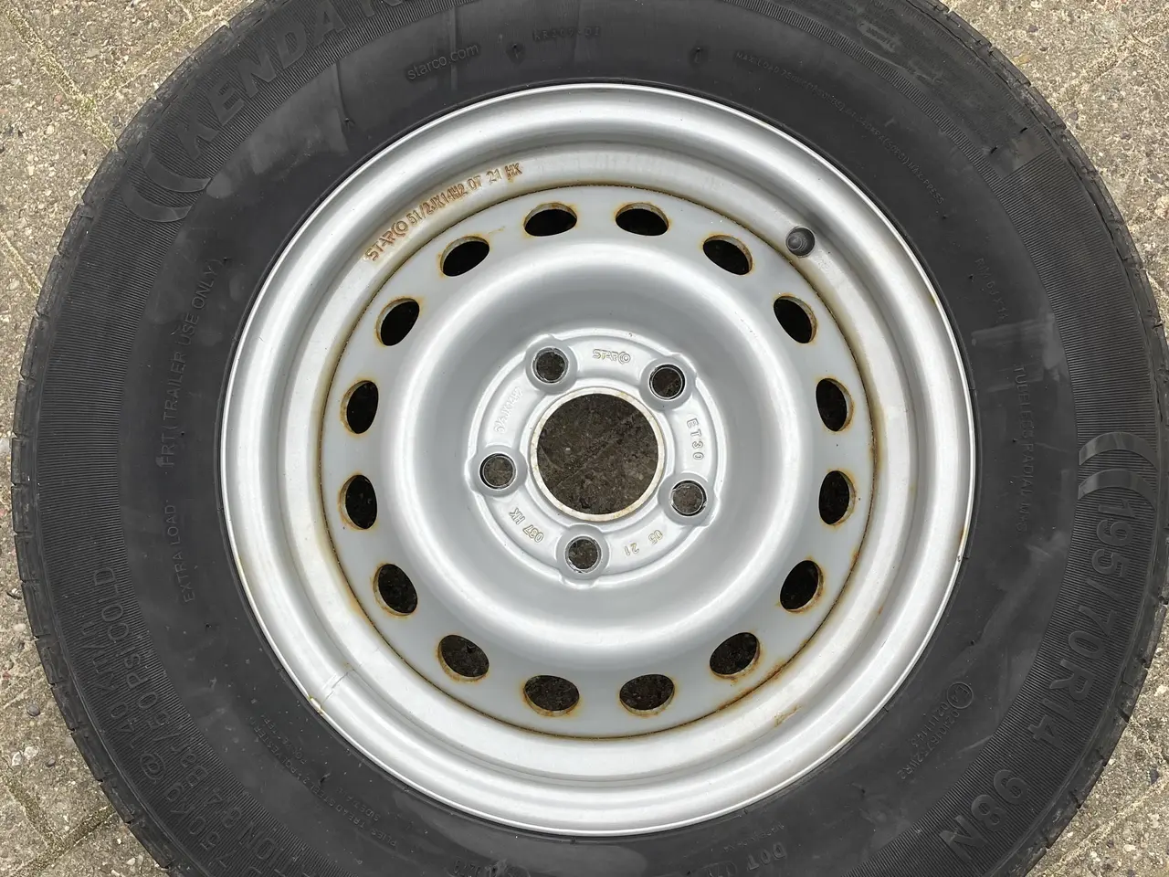 Billede 2 - 14” Trailerhjul