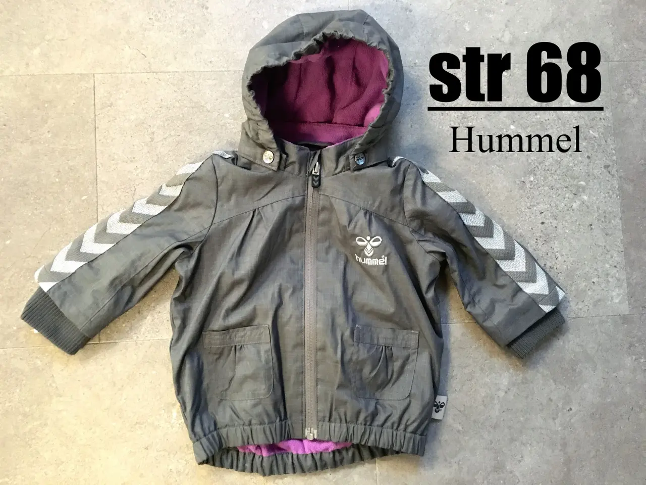 Billede 1 - 316) str 68 Hummel overgangsjakke