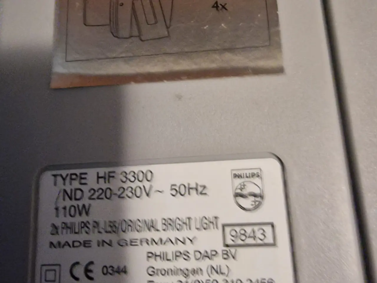 Billede 3 - Lysterapilampe/dagslyslampe PHILIPS