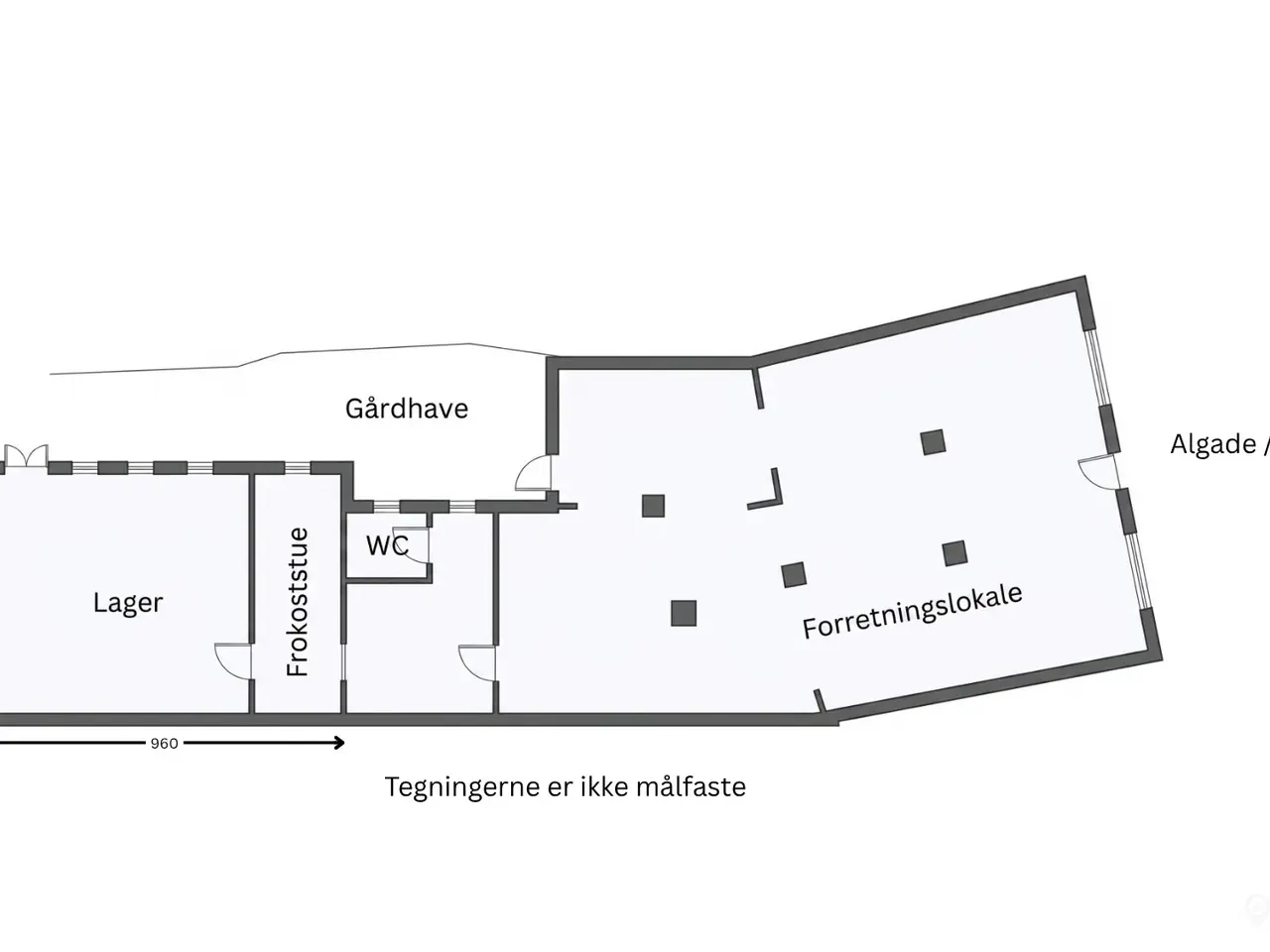 Billede 17 - Butikslokale med flot og meget synlig facade