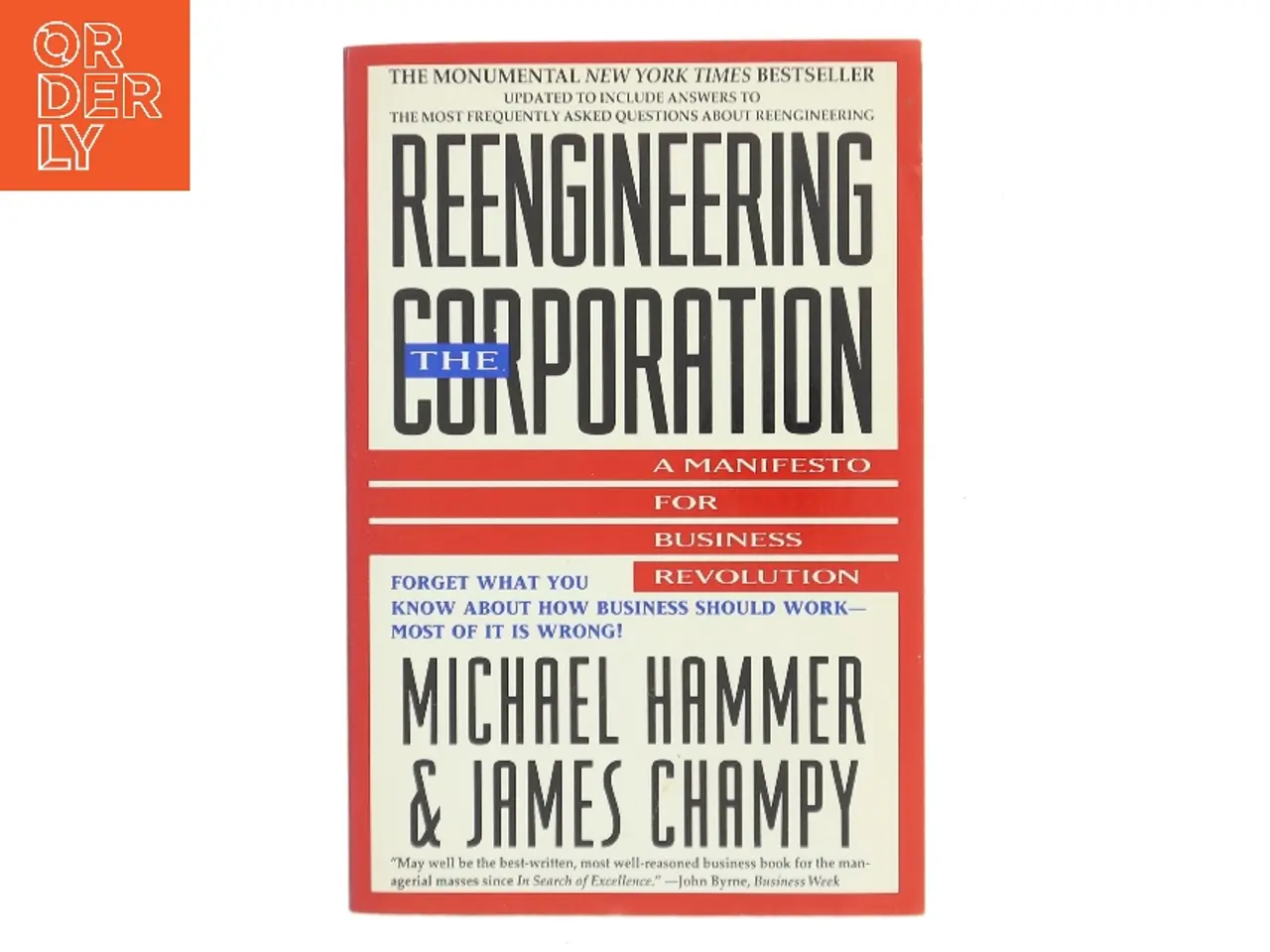 Billede 1 - Reengineering the Corporation (Bog)