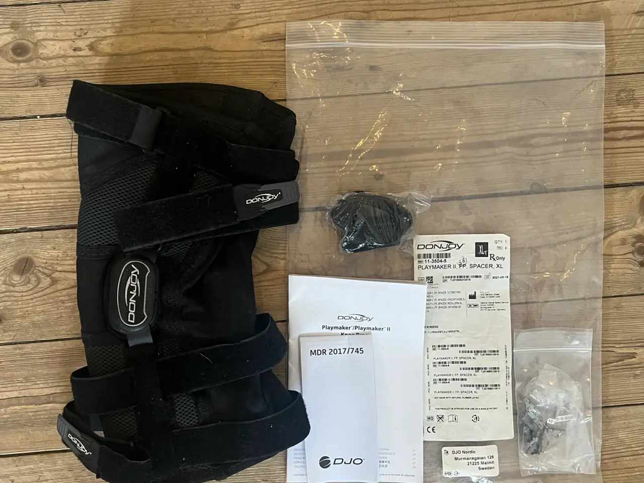 Billede 1 - Donjoy playmaker 2 knæskinne
