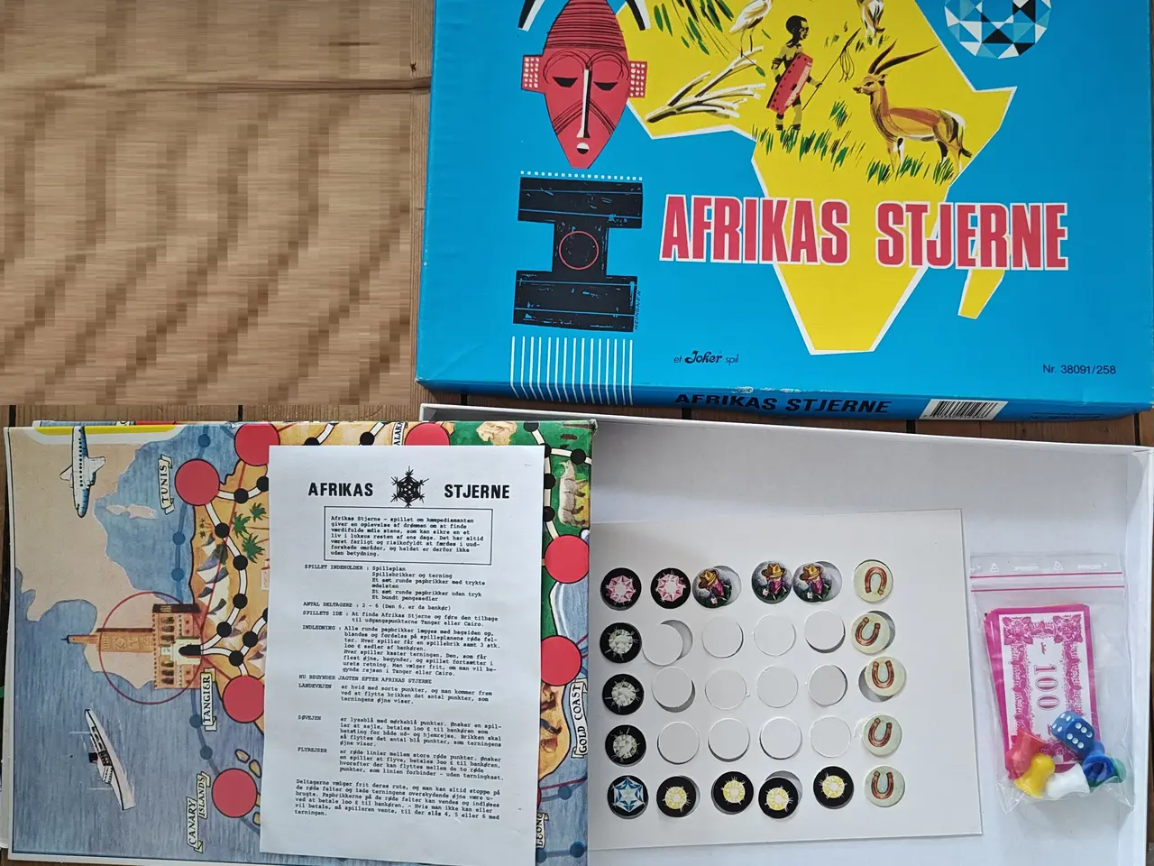 Billede 1 - Afrikas Stjerne Brætspil