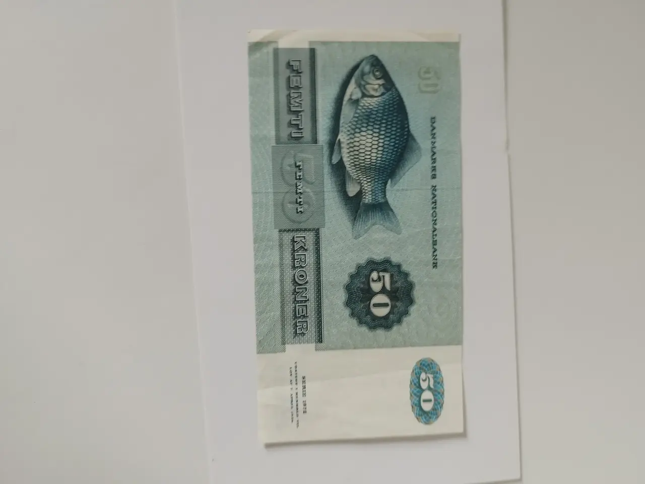 Billede 2 - 50 Kroner. Brugt