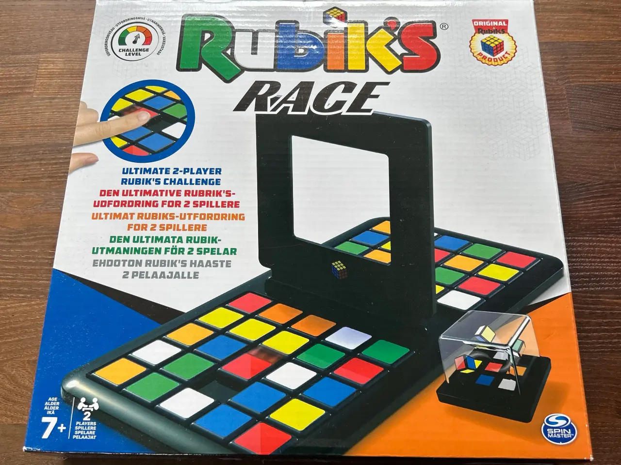 Billede 1 - UBRUGT Rubiks Race Brætspil