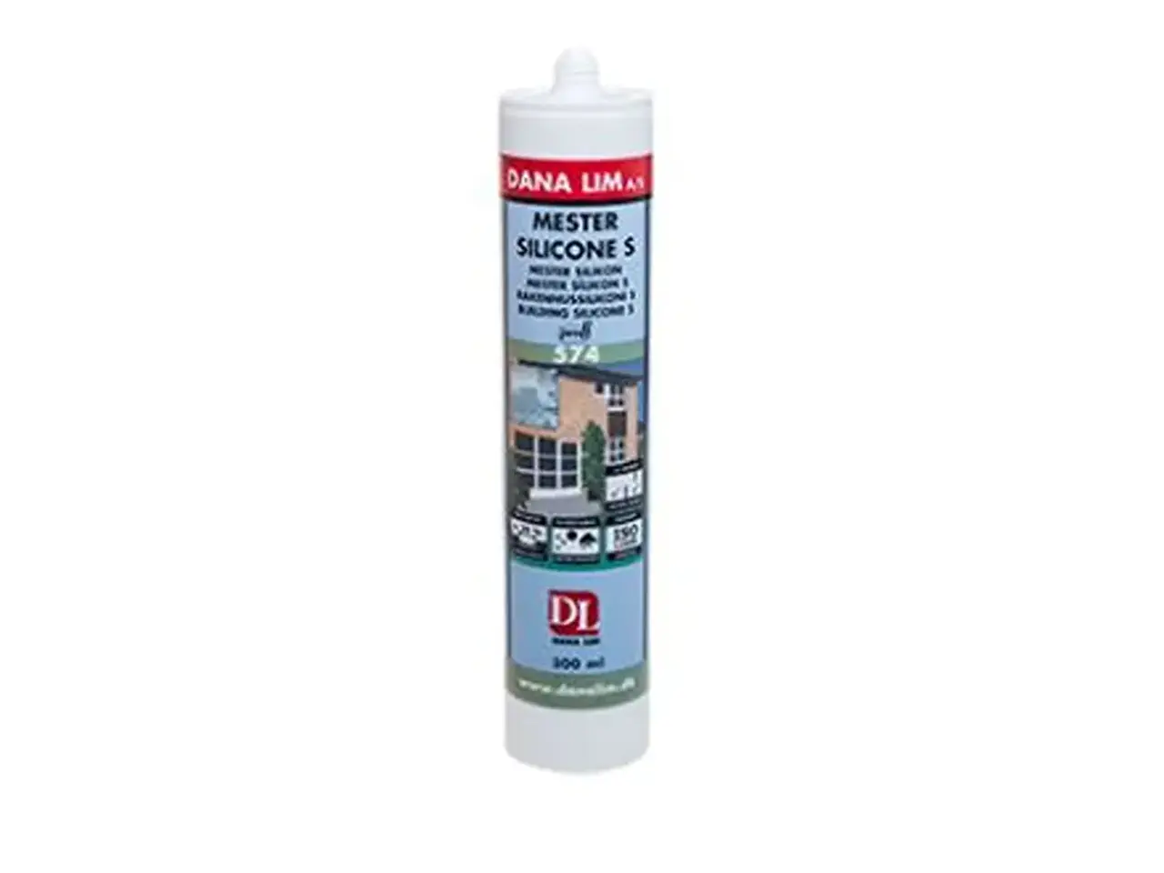 Billede 1 - Fuge Mester Silicone Danalim S574 Transp