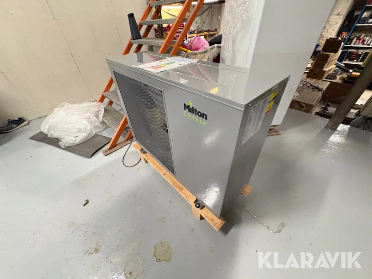 Billede 3 - Varmepumpe luft til vand Milton greenline 12kw