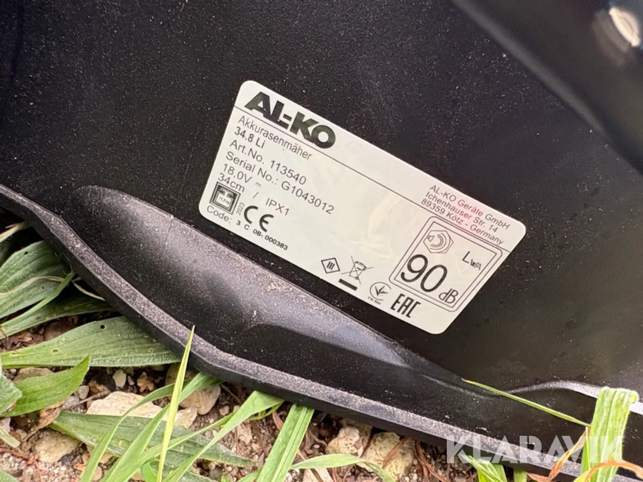 Billede 8 - Plæneklipper og græstrimmer Al-ko 34.8 Li / GT 4030