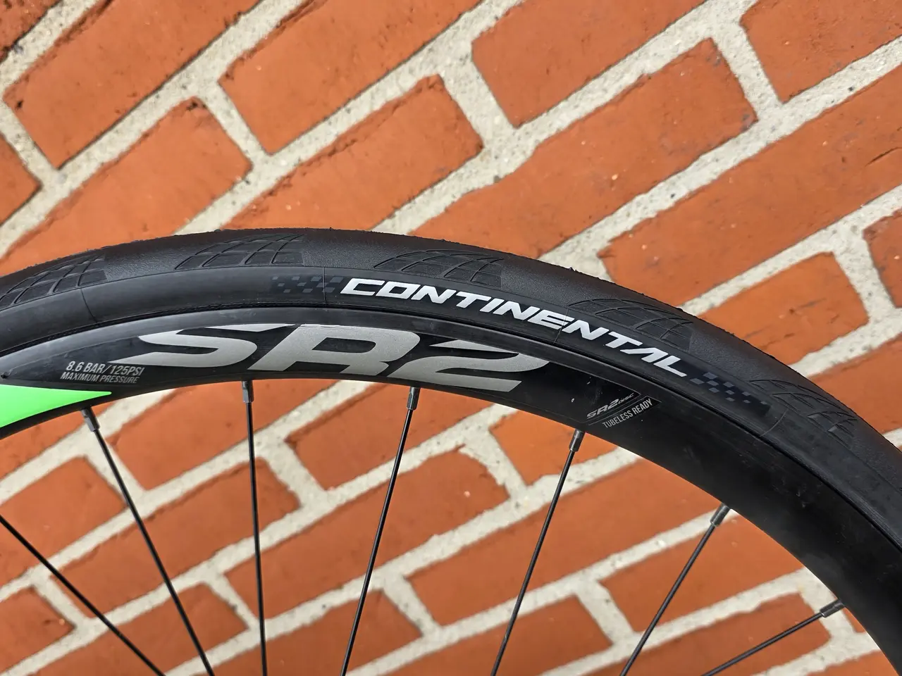 Billede 13 - Fed racercykel i sort/lysgrøn.