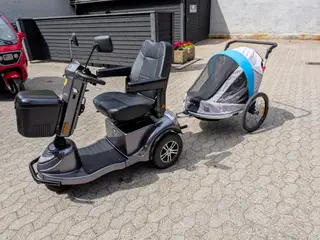 Lindebjerg elscooter med hele 100 AH lithium batte