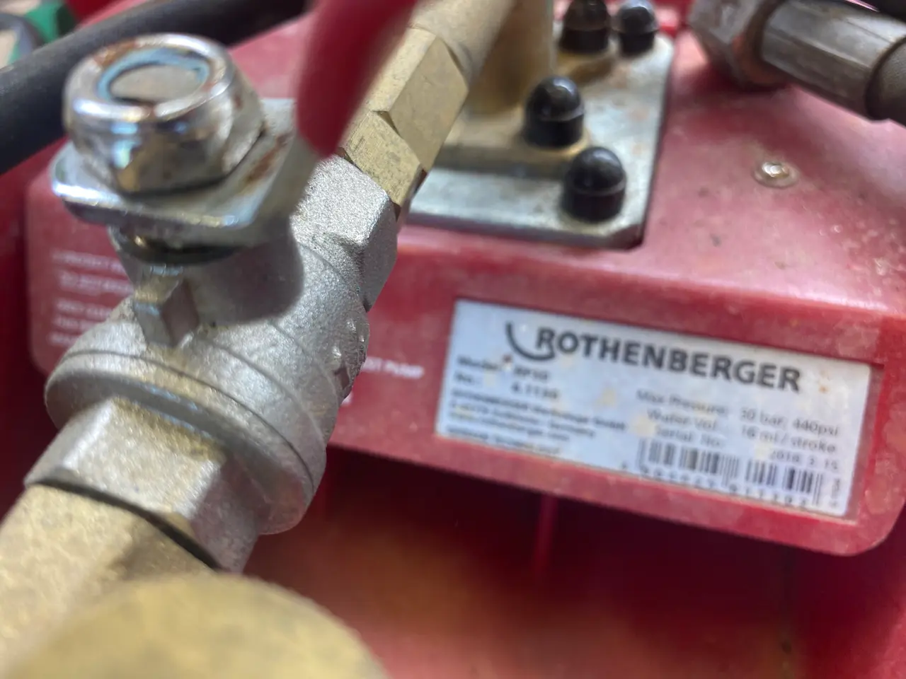 Billede 2 - Trykprøvepumpe ROTHENBERGER