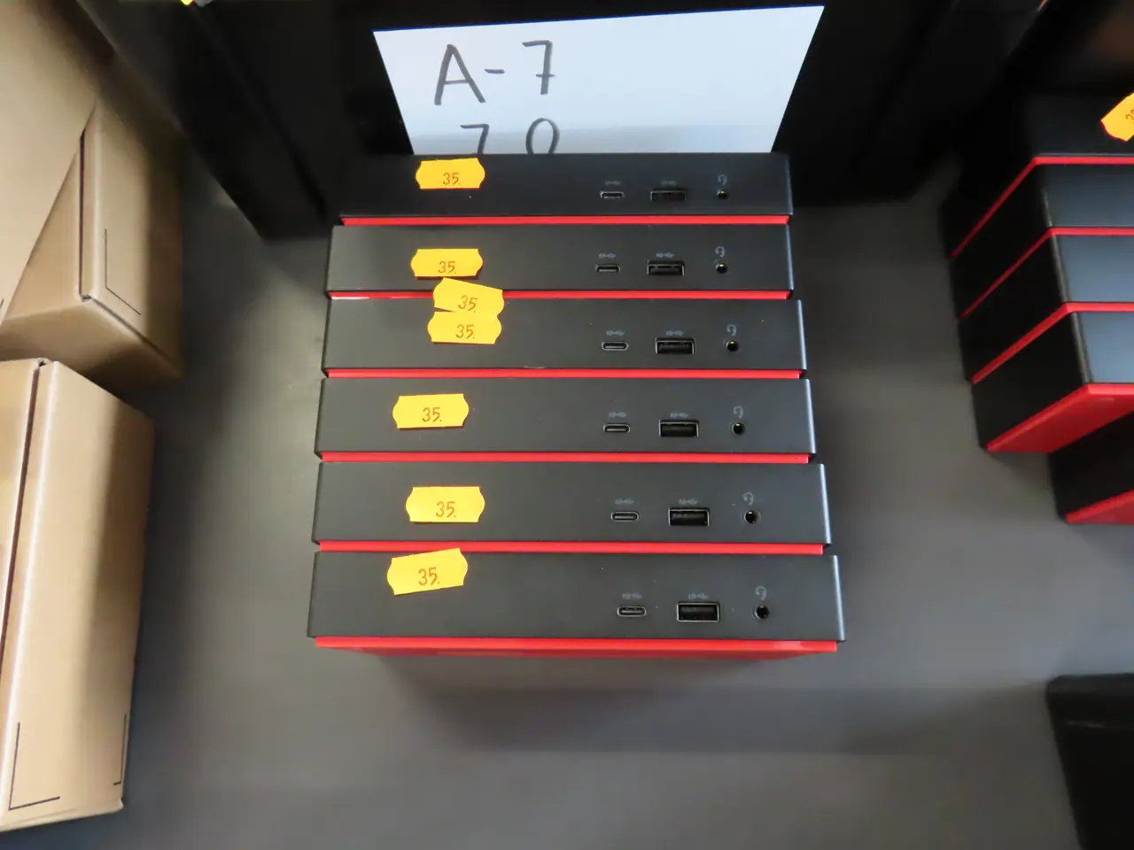 Billede 2 - 6 stk. Docikngstationer LENOVO thinkpad universal usb-c dock