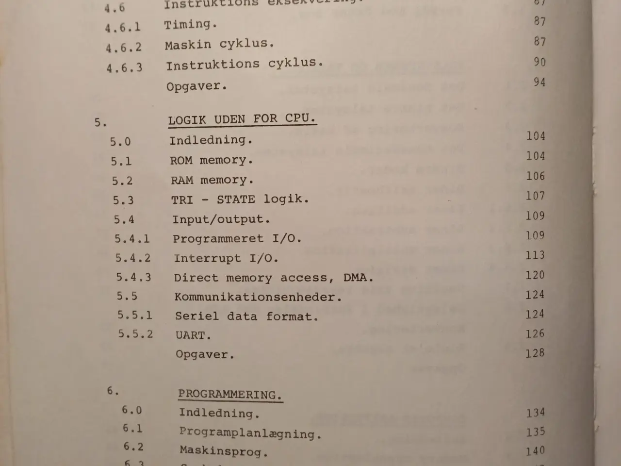 Billede 3 - "Microcomputere – Teori og praksis" studiebog 