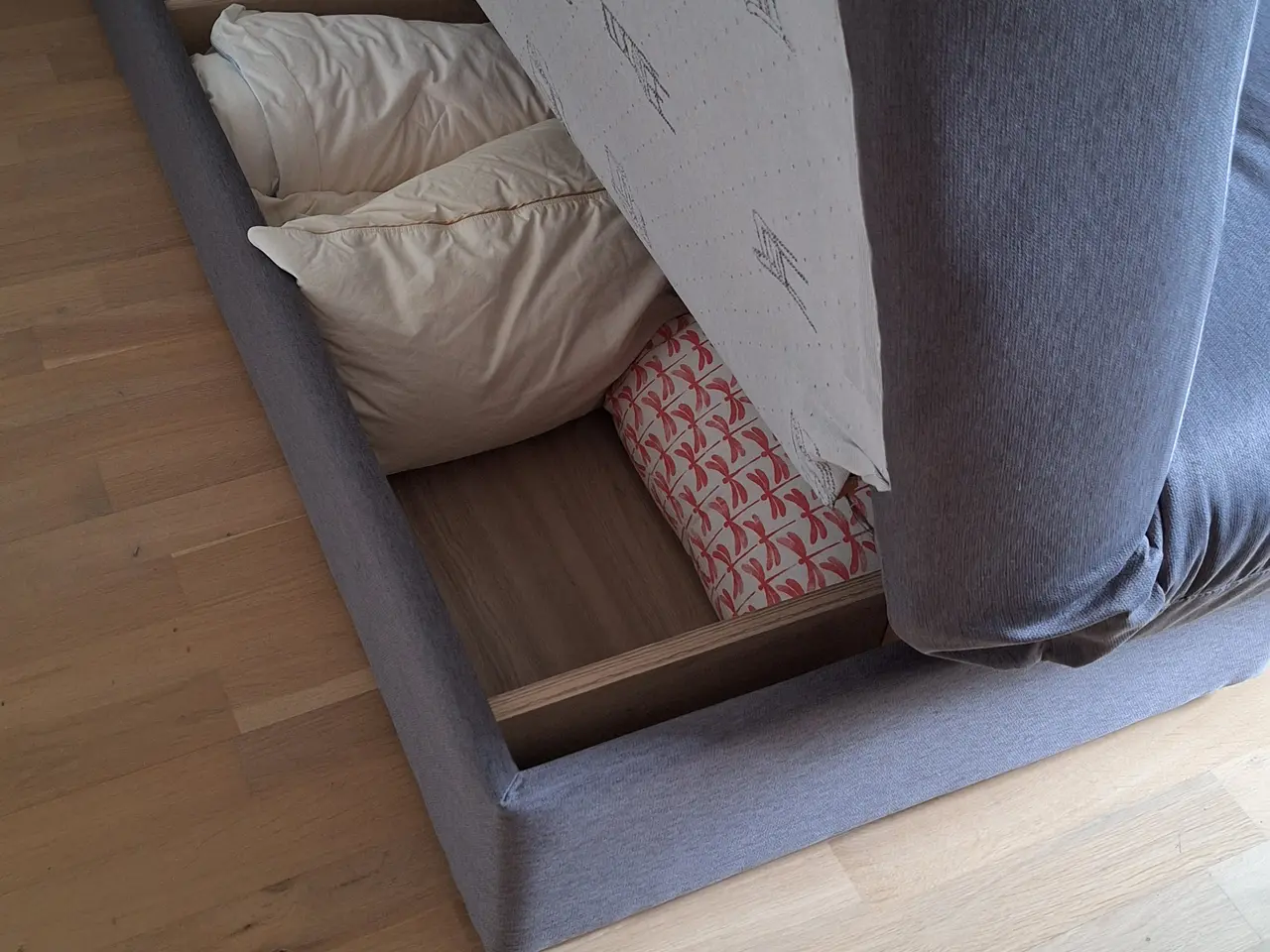 Billede 7 - Sovesofa I grå stof