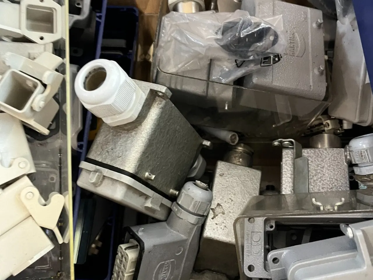 Billede 7 - Harting Heavy Duty stik Housings & Inserts blandet