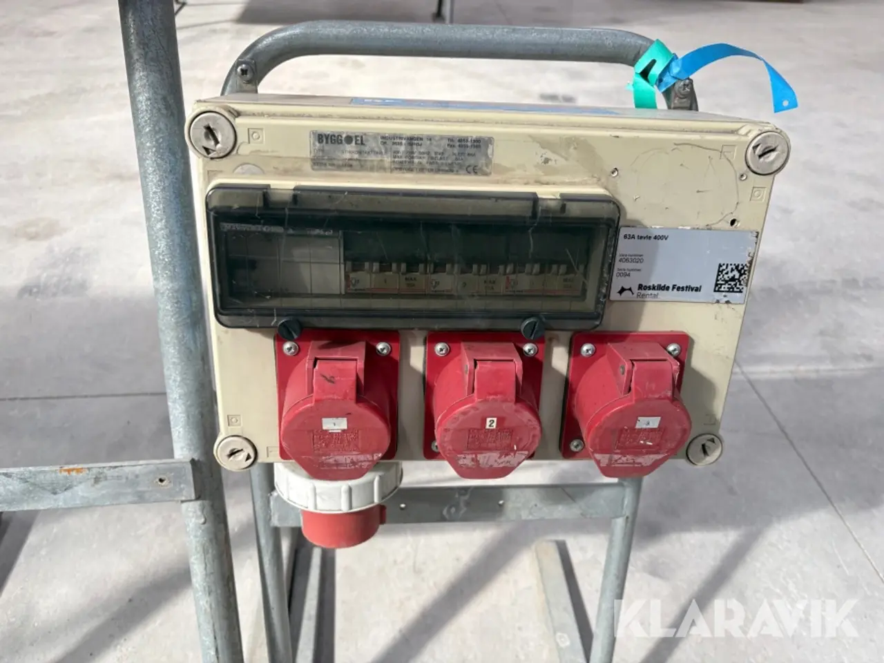 Billede 8 - Eltavle ByggEl 63 A 400 V 2 Styk
