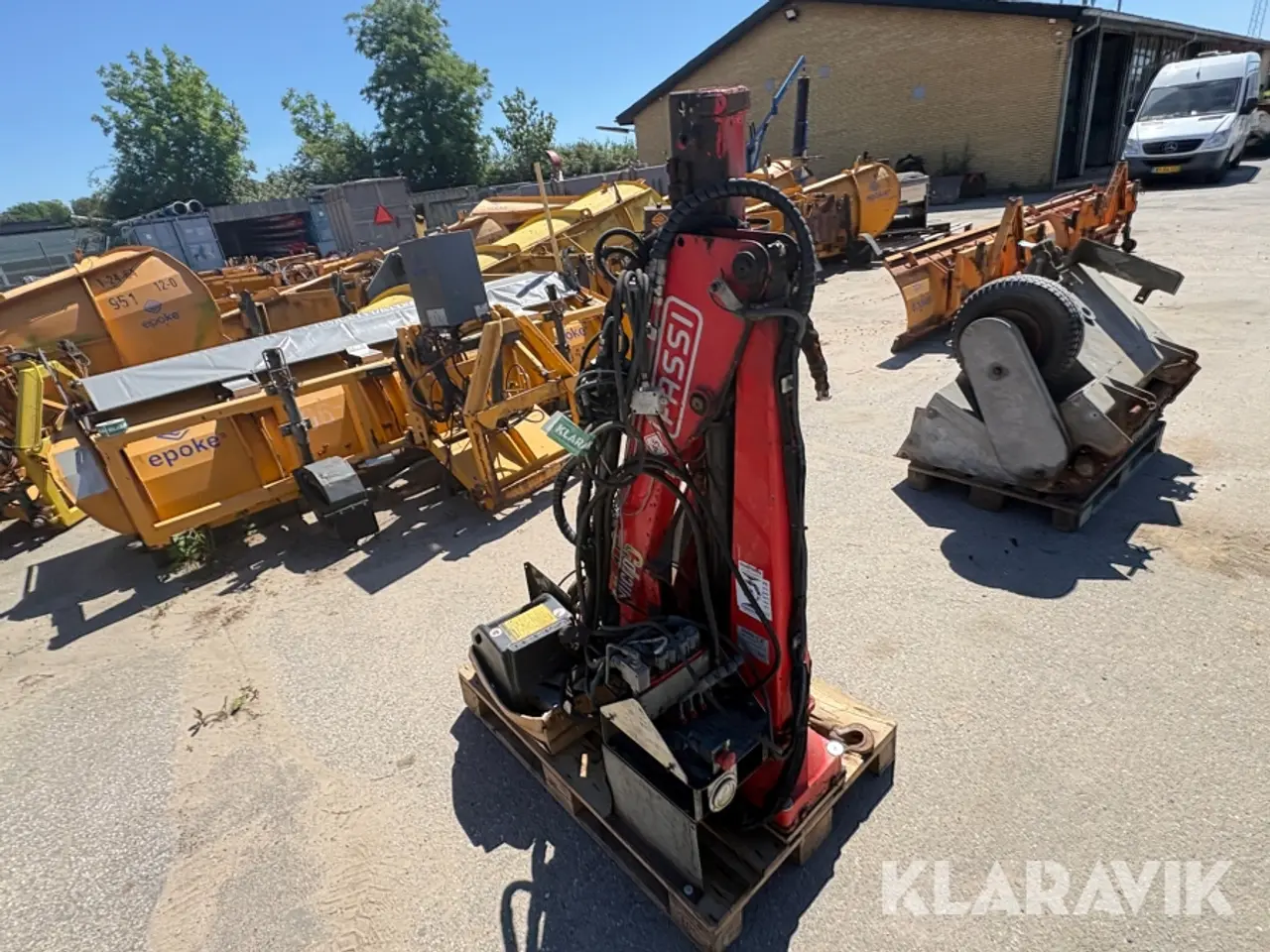 Billede 4 - Kran Fassi Micro M15A.12 til ladbil eller trailer