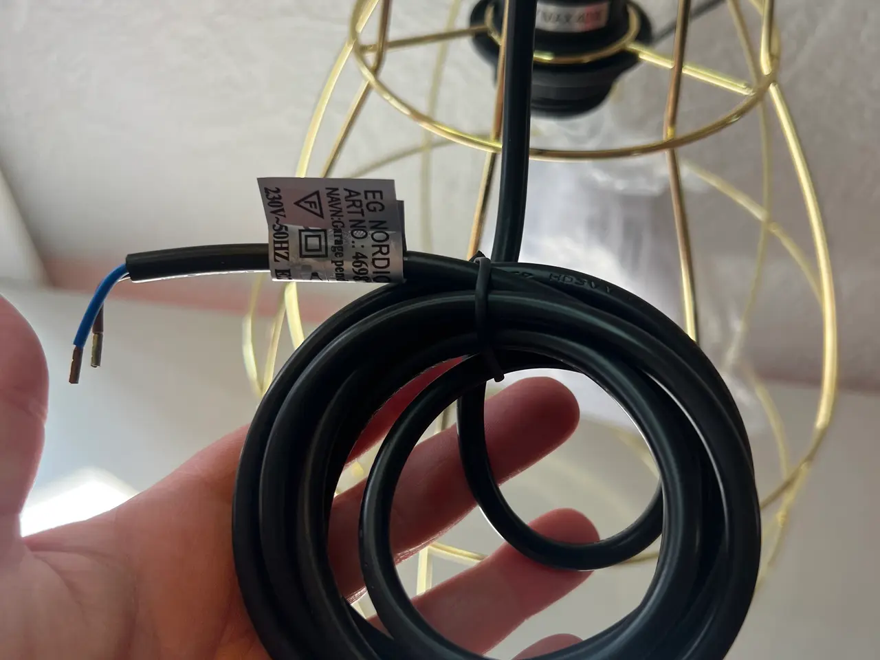 Billede 7 - Ny Messingfarvet Lampe fra Nielsen Light. 