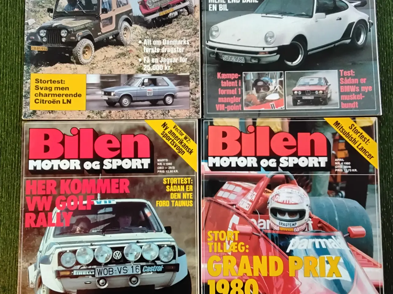 Billede 1 - Bilen Motor & Sport 1977–1982 – Enkeltblade!